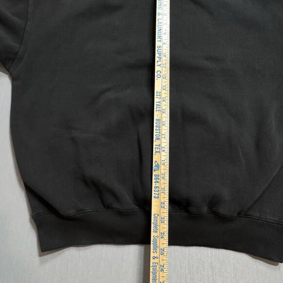 John Galt Aspen Colorado Hoodie Black One Size Oversized fits up to XL - Picture 6 of 6